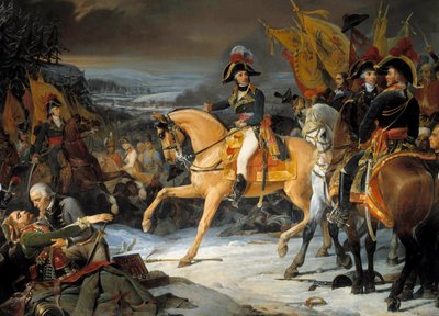 The Battle of Hohenlinden on December 3 by Henri Frederic Schopin