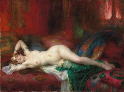 Odalisque by Henri Adrien Tanoux