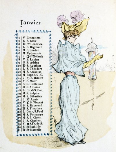 January by Henri Boutet