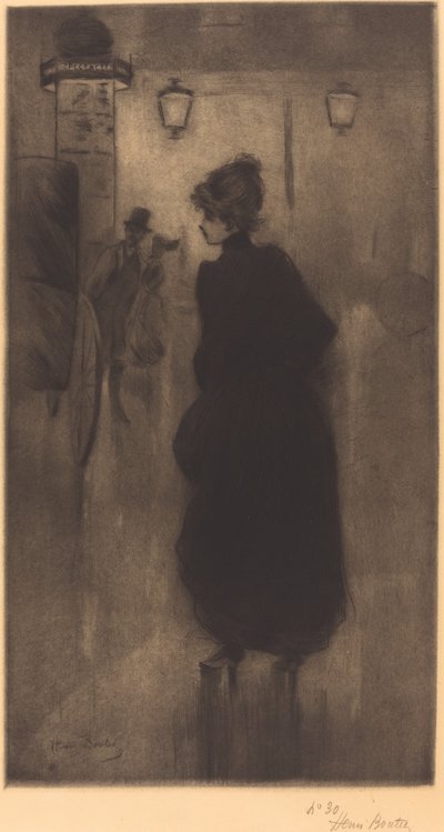 Parisian Woman by Henri Boutet