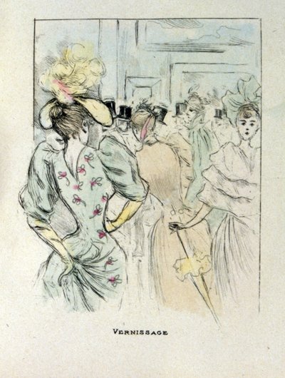 Woman in high fashion by Henri Boutet