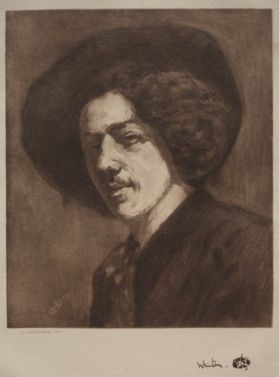 James McNeil Whistler by Henri Charles Guérard