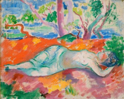 Rider, Sleeping Woman by Henri Charles Manguin