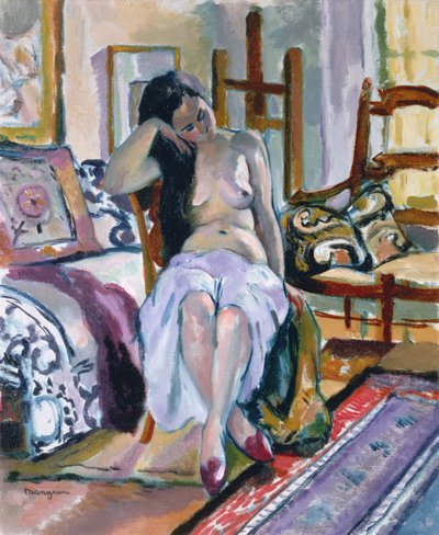 Nude in an Interior by Henri Charles Manguin