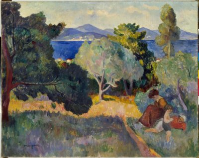 Saint-Tropez by Henri Charles Manguin