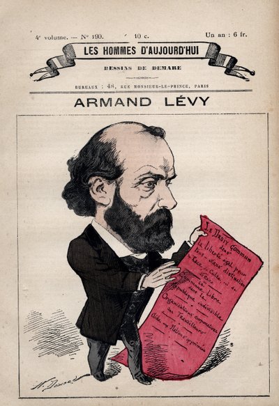 Armand Levy by Henri Demare