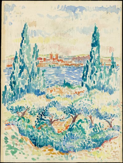 Antibes by Henri Edmond Cross