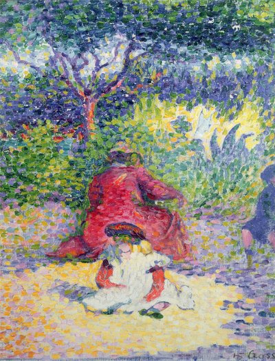 In the Garden by Henri Edmond Cross