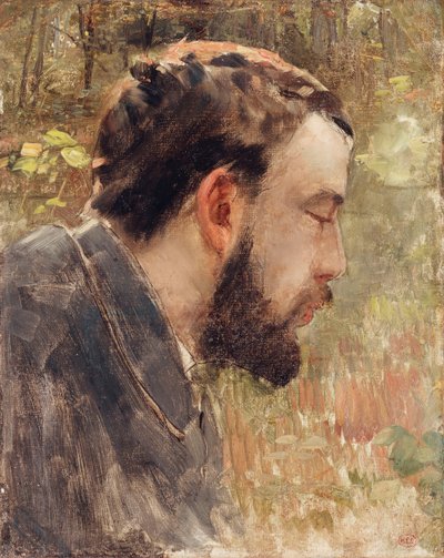 Portrait of Seurat by Henri Edmond Cross