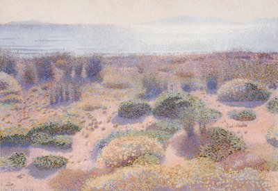 The Beach of Vignasse by Henri Edmond Cross