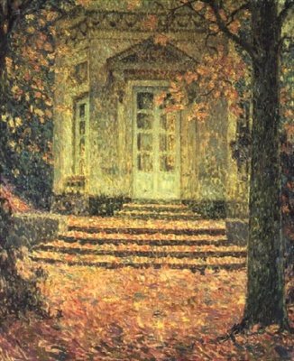 The Music Pavilion by Henri Eugene Augustin Le Sidaner