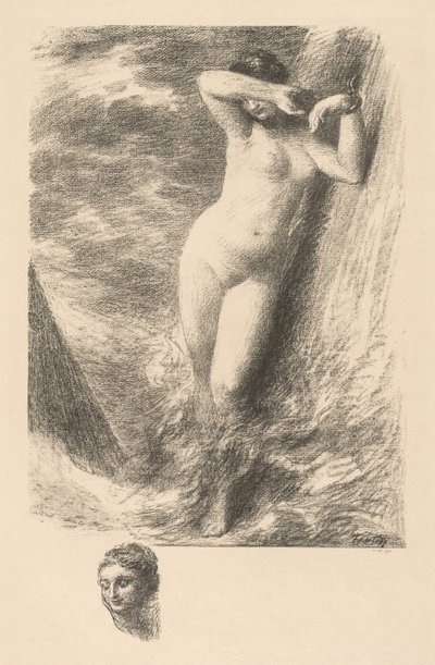 Andromeda by Ignace Henri Jean Fantin Latour
