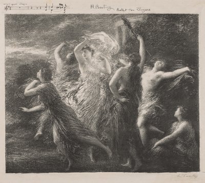 Ballet of Troyons by Ignace Henri Jean Fantin Latour
