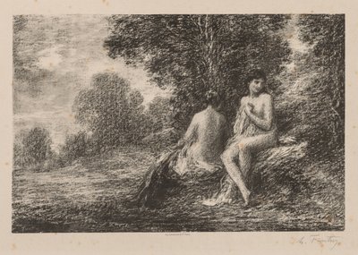 Bathers by Ignace Henri Jean Fantin Latour