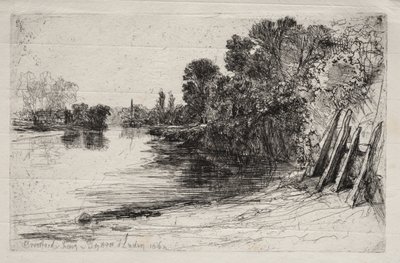 Brentford Ferry by Ignace Henri Jean Fantin Latour
