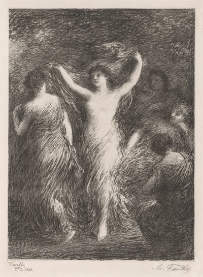 Dances by Ignace Henri Jean Fantin Latour