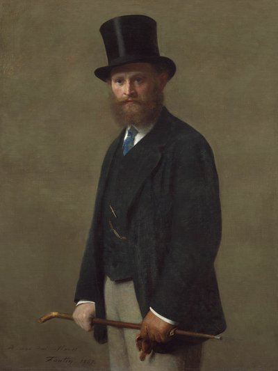 Édouard Manet by Henri Fantin Latour