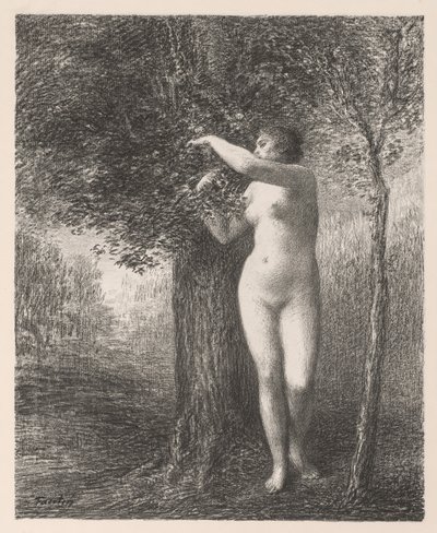 Eve by Ignace Henri Jean Fantin Latour