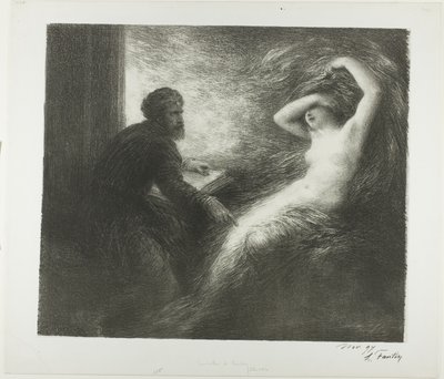 Evocation of Kundry by Ignace Henri Jean Fantin Latour