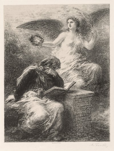 Glory by Ignace Henri Jean Fantin Latour