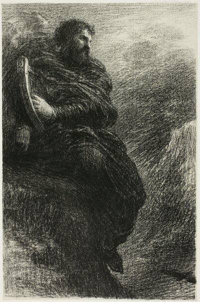 Harold in Italy: In the Mountains by Ignace Henri Jean Fantin Latour