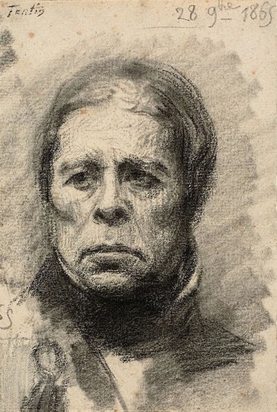 Jean-Auguste-Dominique Ingres by Henri Fantin Latour