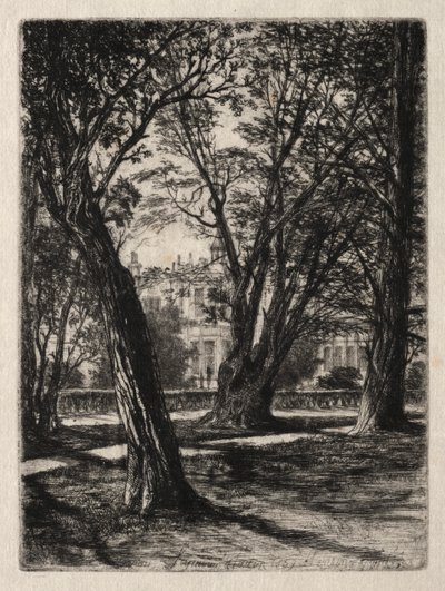 Kensington Gardens by Ignace Henri Jean Fantin Latour