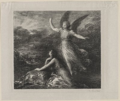 Paradise and the Peri by Ignace Henri Jean Fantin Latour
