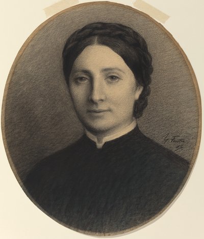 Madame Ditte by Ignace Henri Jean Fantin Latour