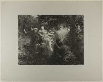 Pastoral by Ignace Henri Jean Fantin Latour