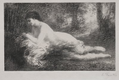 Reverie by Ignace Henri Jean Fantin Latour