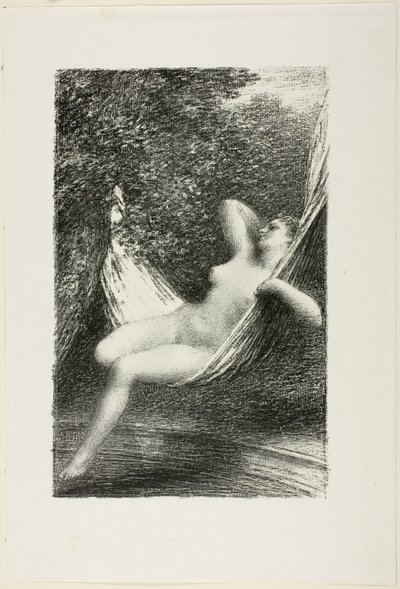 Sara the Bather by Ignace Henri Jean Fantin Latour