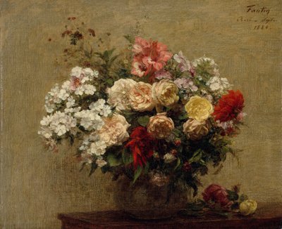Summer Flowers by Ignace Henri Jean Fantin Latour