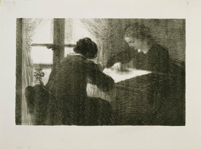 The Embroiderers, No. 2 by Ignace Henri Jean Fantin Latour