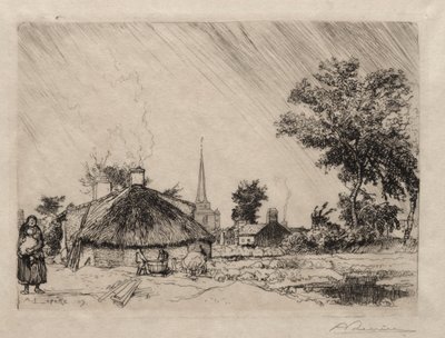 The Shower: St. Jean-de-Monte by Ignace Henri Jean Fantin Latour
