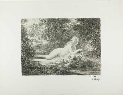 The Spring in the Woods by Ignace Henri Jean Fantin Latour