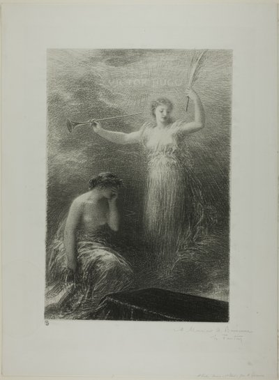 To Victor Hugo by Ignace Henri Jean Fantin Latour