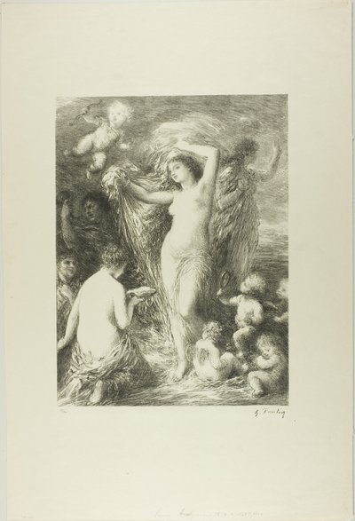 Venus Anadyomena by Ignace Henri Jean Fantin Latour