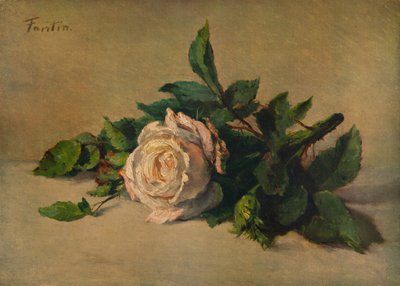 White Rose, c1863, 1938 by Ignace Henri Jean Fantin Latour