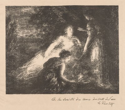 Witchcraft by Ignace Henri Jean Fantin Latour