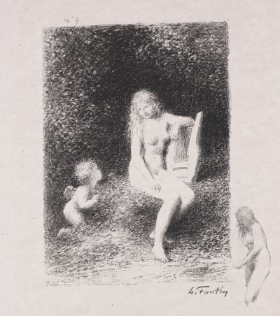 XXI by Ignace Henri Jean Fantin Latour