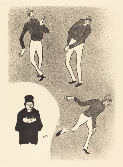 Clowns by Henri Gabriel Ibels