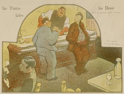 Le Théâtre Libre: Le Devoir by Henri Gabriel Ibels