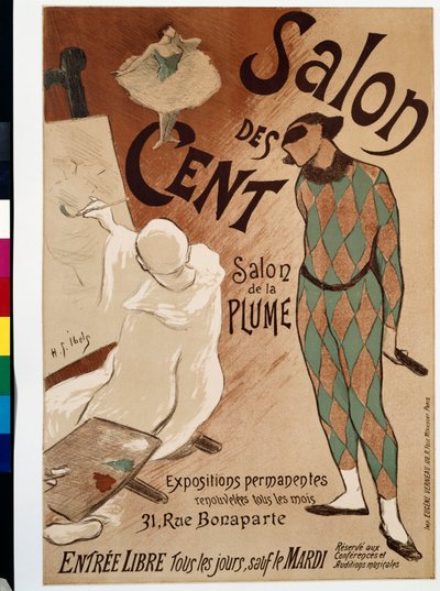 Salon des Cents by Henri Gabriel Ibels