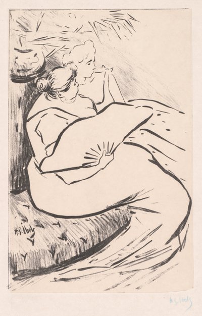 Seated Woman, ca. 1895-1900 by Henri Gabriel Ibels