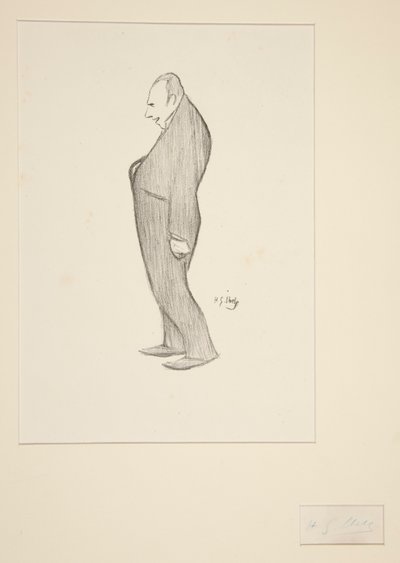 Standing Man by Henri Gabriel Ibels