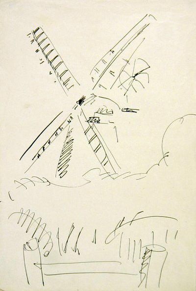 Windmill by Henri Gaudier Brzeska