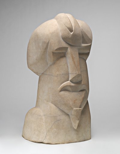 Hieratic Head of Ezra Pound by Henri Gaudier Brzeska
