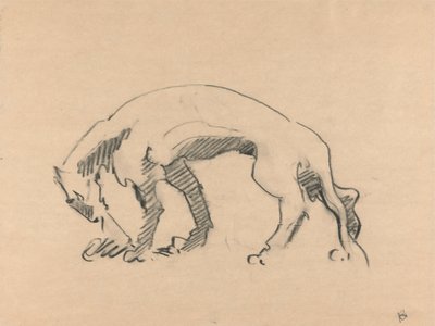 Lioness in Profile by Henri Gaudier Brzeska
