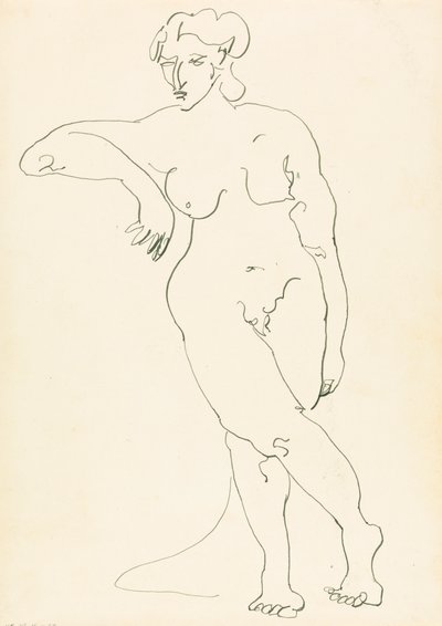 Standing Female Figure by Henri Gaudier Brzeska